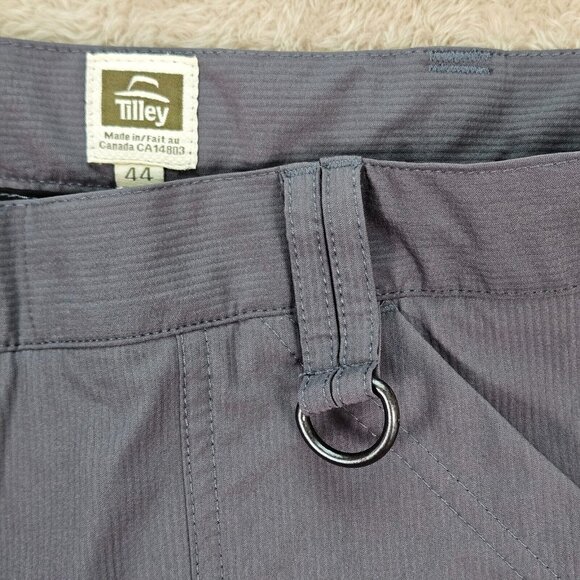 Made in Canada Tilley Pants Safari Cargo Men's Size 44 Zipped Pocket Workwear - Picture 10 of 16